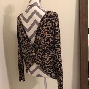 Cherish Open back sweater size Small